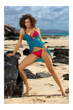 Maudymosi kostiumėlis Jenny Raudona Carpet M-205 Raudona (20)
