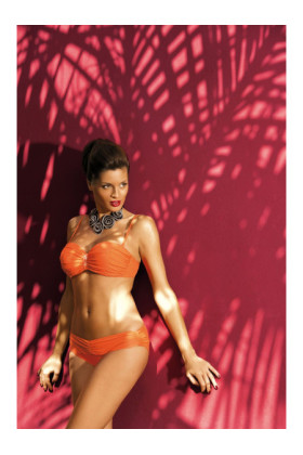 Maudymosi kostiumėlis Eliza Tropico M-122 Oranžinė (236)