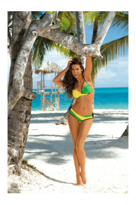 Maudymosi kostiumėlis Christina Juoda-Tweety-Crickiet M-348 (7) U